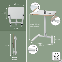 Avery Zweckform Trwałe minietykiety 54 x 35 mm białe 24 etykiety w opakowaniu