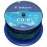 Płyta CD-R VERBATIM, 700MB, prędkość 52x, cake, 50szt., ekstra ochrona