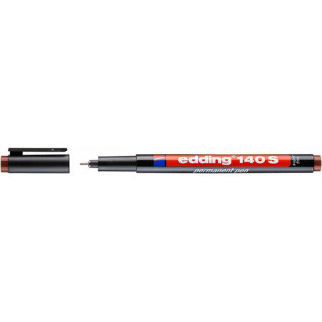 PAKIET Foliopis e-140 S EDDING, 0,3mm, brązowy