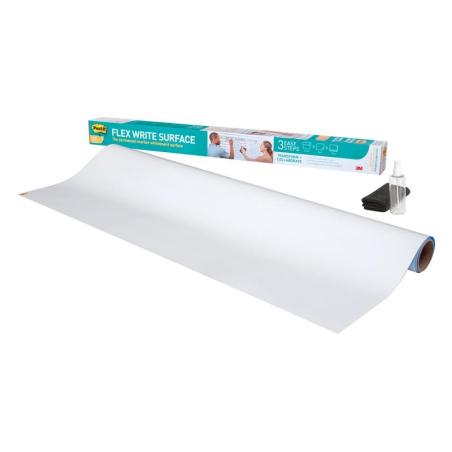 Folia suchościeralna POST-IT Flex, 91x122cm, biały