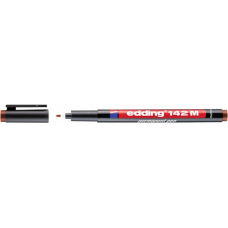 PAKIET Foliopis e-142 M EDDING, 1mm, brązowy