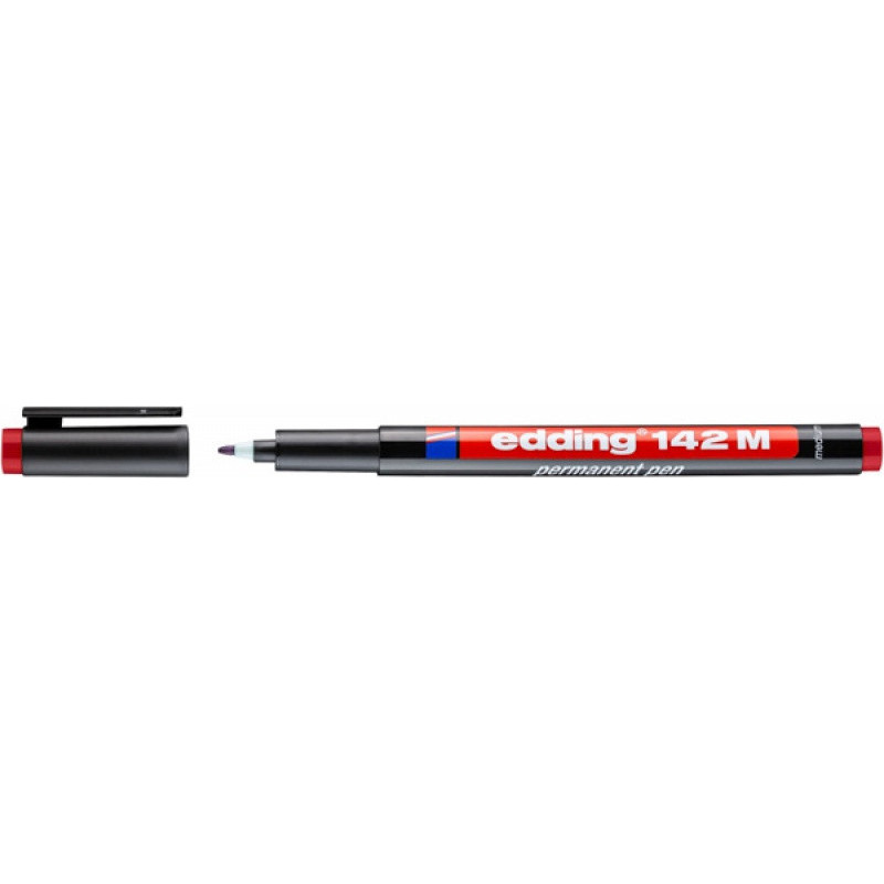 PAKIET Foliopis e-142 M EDDING, 1mm, czerwony