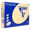 Papier ksero A4 80g kremowy Clairefontaine 1 ryza