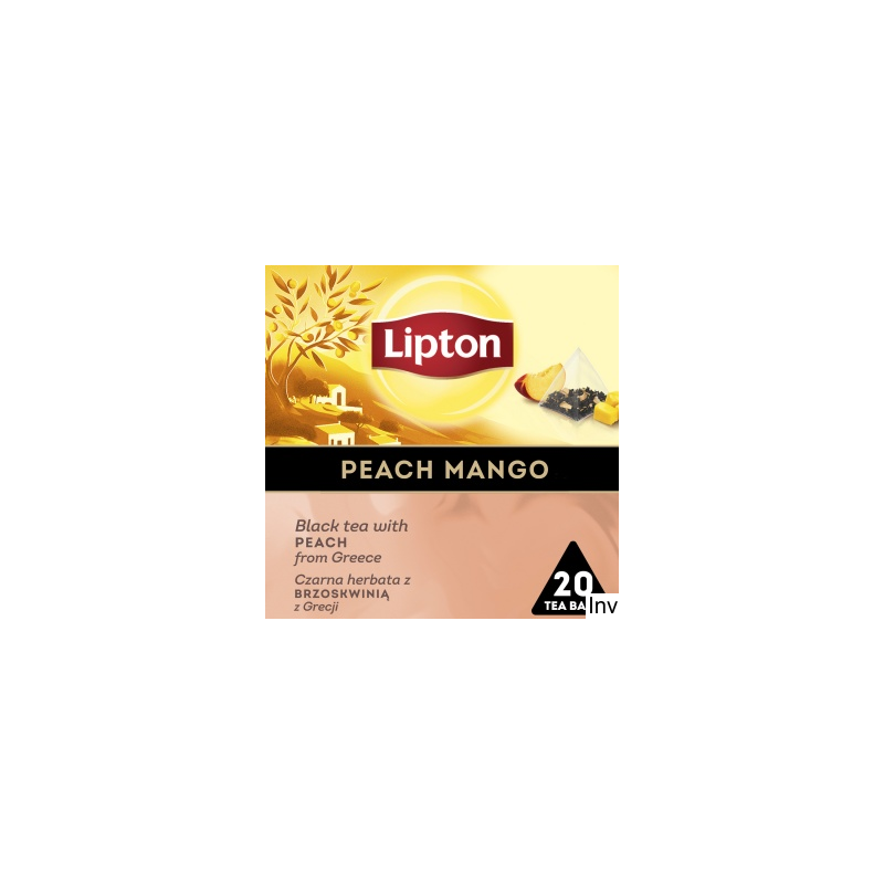 Herbata Lipton Piramid Mango Brzoskwinia 20 torebek