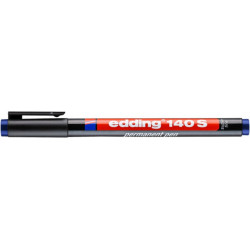 PAKIET Foliopis permanentny e-140 S EDDING, 0,3mm, niebieski