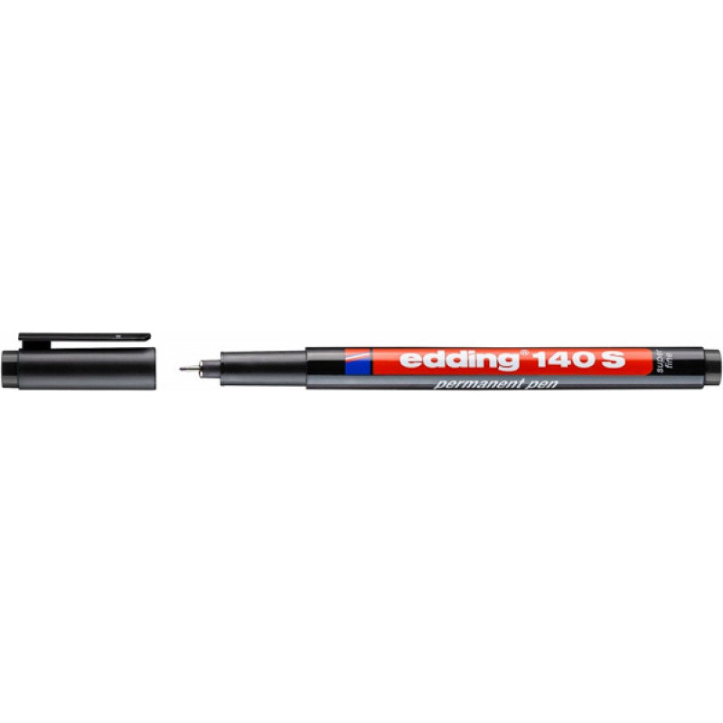 PAKIET Foliopis permanentny e-140 S EDDING, czarny