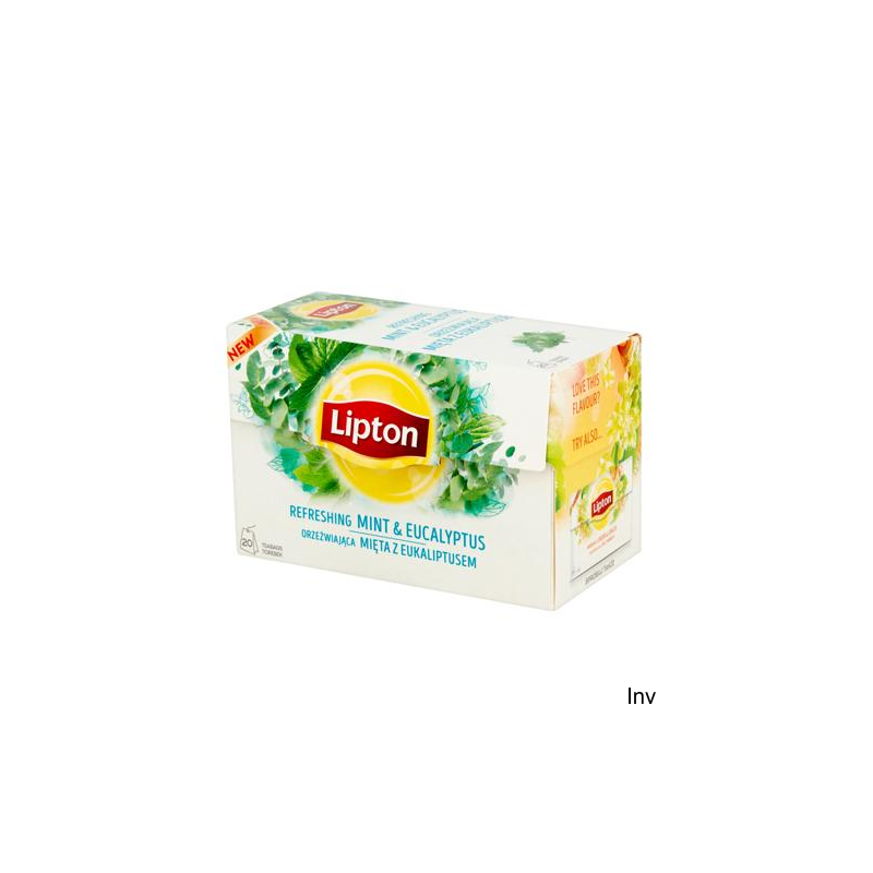 Herbata Lipton Mięta z Eukaliptusem 20 saszetek