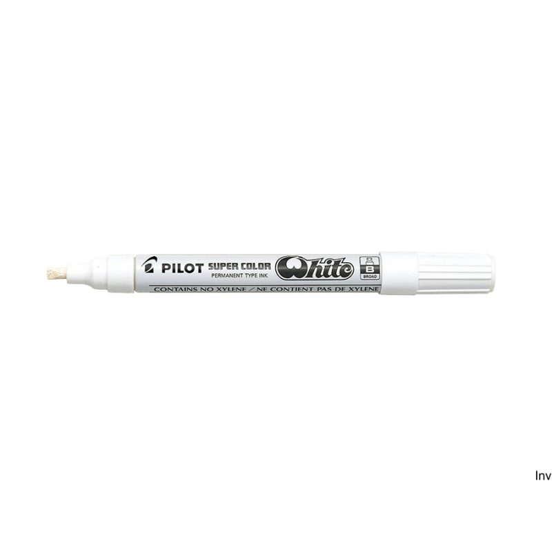 Marker olejny biały 4,5 mm SC-W-B Pilot