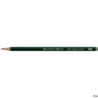 Ołówek grafitowy Faber-Castell Castell 9000/B zielony 6-kątny do rysowania i szkicowania