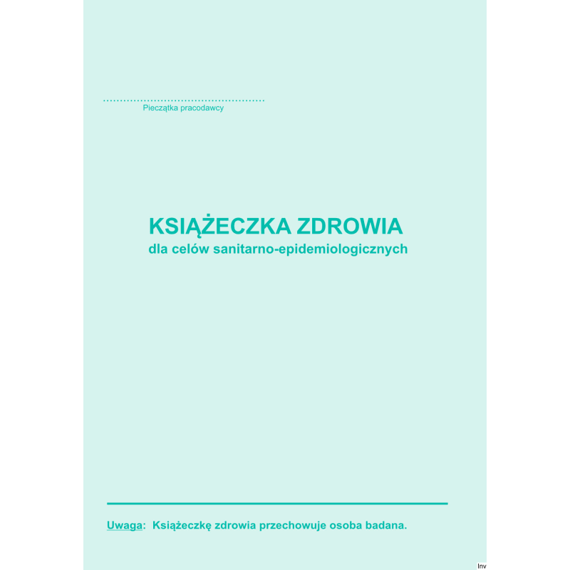 530-5 Książeczka zdrowia MICHALCZYK&PROKOP A6 16 stron