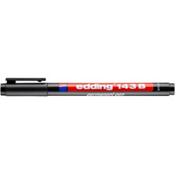 PAKIET Foliopis permanentny e-143 B EDDING, 1-3mm czarny