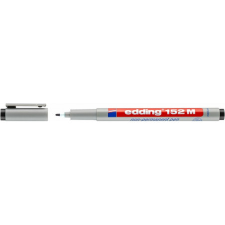 PAKIET Foliopis zmywalny e-152 M EDDING, 1mm, czarny