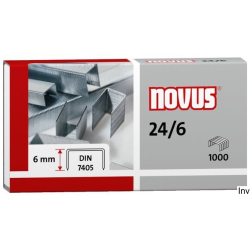 Zszywki Novus 24/6...