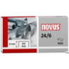 Zszywki Novus 24/6 ocynkowane 1000 sztuk