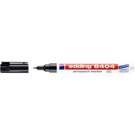PAKIET Marker dla przemysłu lotniczego e-8404 EDDING, 0,75mm, czarny