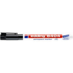 PAKIET Marker dla przemysłu lotniczego e-8404 EDDING, 0,75mm, czarny