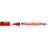 PAKIET Marker do płyt cd/dvd/bd e-8400 EDDING, 0,5-1mm, czerwony