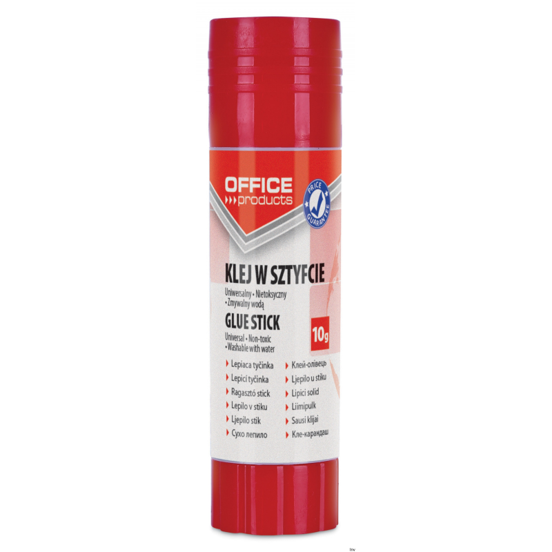 Klej w sztyfcie Office Products PVA 10g biały do papieru, kartonu, zdjęć i tekstyliów