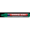 Edding Foliopis 330-4 zielony z końcówką ściętą, niezmywalny, 1-5 mm, do różnych powierzchni
