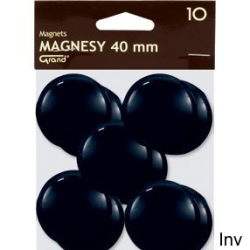 Magnesy magnetyczne czarne...