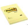 Bloczek samoprzylepny Post-It 3M, 152x102 mm, 1x100 sztuk, żółty, 70 g/m²