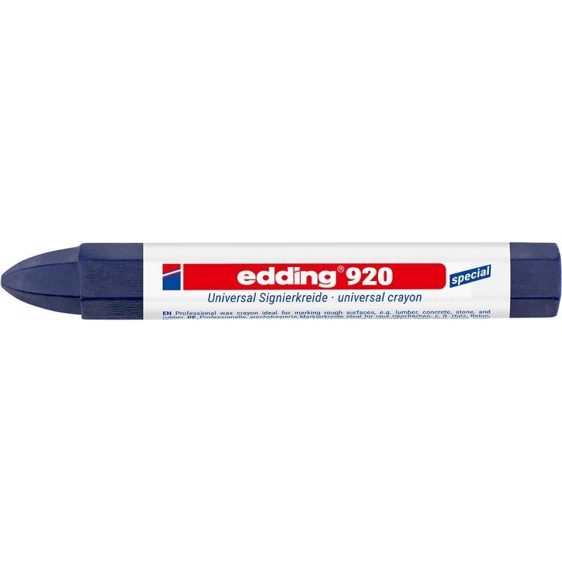 PAKIET Kredka uniwersalna e-920 EDDING, niebieska