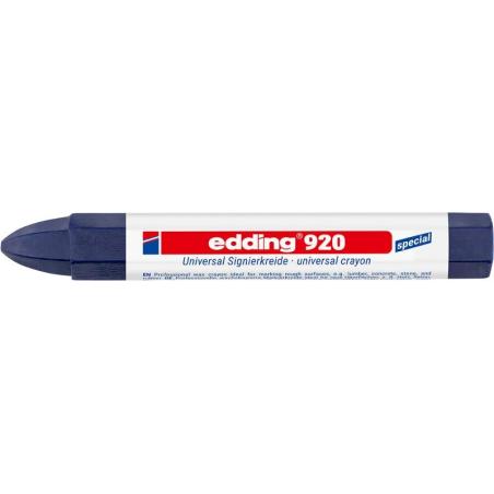 PAKIET Kredka uniwersalna e-920 EDDING, niebieska