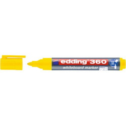 Marker do tablic e-360 EDDING, 1,5-3mm, żółty, 10 szt.