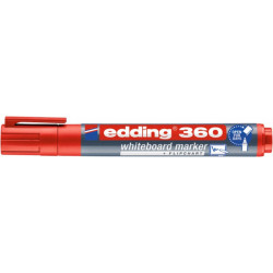 PAKIET Marker do tablic e-360 EDDING, 1,5-3mm, czerwony