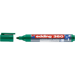 Marker do tablic e-360 EDDING, 1,5-3mm, zielony, 10 szt.