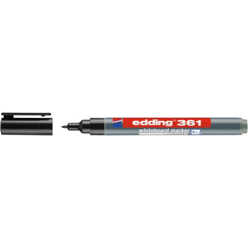 PAKIET Marker do tablic e-361 EDDING, 1mm, czarny