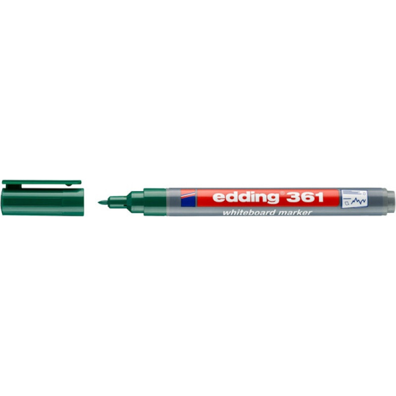 PAKIET Marker do tablic e-361 EDDING, 1mm, zielony