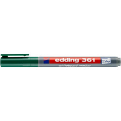 PAKIET Marker do tablic e-361 EDDING, 1mm, zielony