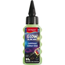 Klej w płynie KEYROAD Luminous, fluorescencyjny, pakowane na displayu, mix kolorów