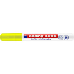 PAKIET Marker kredowy e-4095 EDDING, 2-3mm, neon żółty