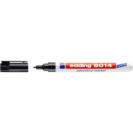 PAKIET Marker laboratoryjny e-8014 EDDING, 1mm, czarny