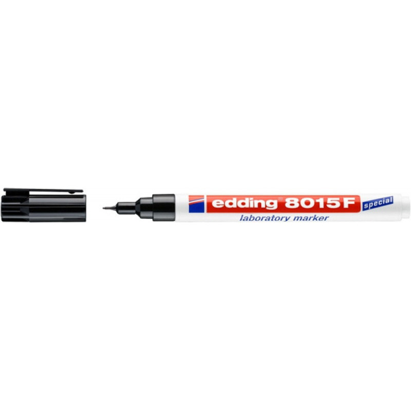 PAKIET Marker laboratoryjny e-8015 F EDDING, 0,75mm, czarny