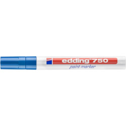 PAKIET Marker olejowy e-750 EDDING, 2-4 mm, niebieski