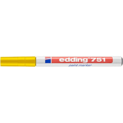 PAKIET Marker olejowy e-751 EDDING, 1-2 mm, żółty