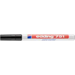 PAKIET Marker olejowy e-751 EDDING, 1-2mm, czarny