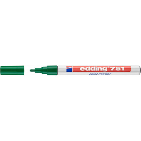 PAKIET Marker olejowy e-751 EDDING, 1-2mm, zielony