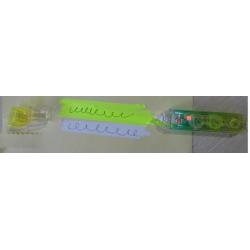 Korektor i zakreślacz w taśmie KEYROAD Jelly Gel, blister