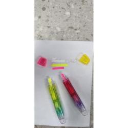 Korektor i zakreślacz w taśmie KEYROAD Jelly Gel, blister