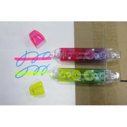 Korektor i zakreślacz w taśmie KEYROAD Jelly Gel, blister