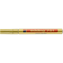 PAKIET Marker olejowy e-751 EDDING, 1-2mm, złoty
