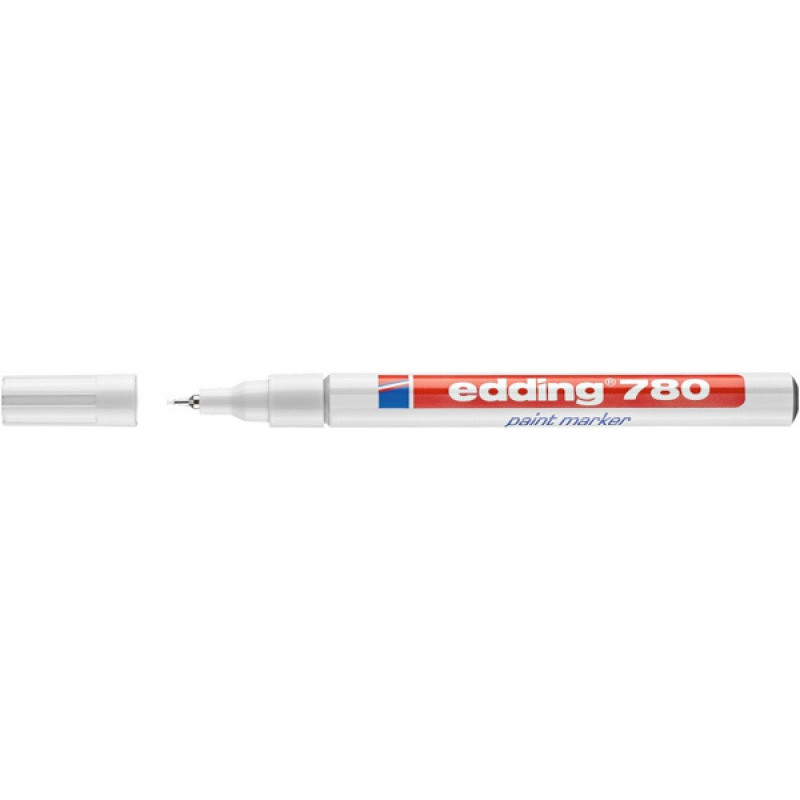 PAKIET Marker olejowy e-780 EDDING, 0,8mm, biały