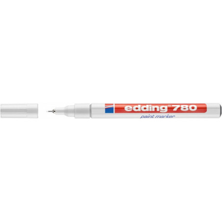 PAKIET Marker olejowy e-780 EDDING, 0,8mm, biały