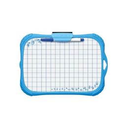 Tablica suchościeralna KEYROAD, marker i gąbka gratis, A4, mix kolorów
