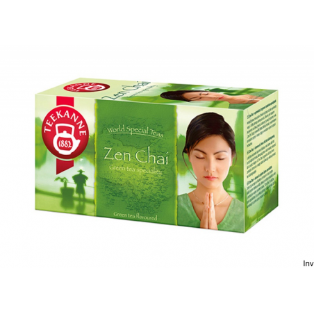 Herbata zielona TEEKANNE ZEN CHAI cytryna i mango 20 torebek x 1,75 g