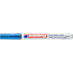 PAKIET Marker olejowy e-780 EDDING, 0,8mm, niebieski połyskujący